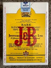 J&B Rare Blended Scotch Whisky Vintage 1985 Playing Cards  NEW / SEALED picture