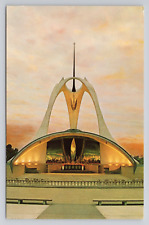 Outdoor Shrine Altar at the National Shrine of Our Lady Belleville IL Postcard  picture