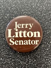 Jerry Littton Missouri Senator Pin 1976 Local State Campaign Button MO picture