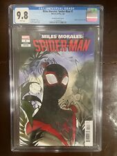 Miles Morales Spider-Man #1 Momoko Variant Cover B CGC 9.8 NM/MT Marvel 2023 picture