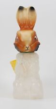 Vintage plastic Easter Bunny Rabbit  candy box  Germany picture