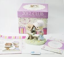 2012 Precious Moments Collectors Club Using My Gifts Brings Me Happiness w Box picture
