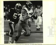 Press Photo New Orleans Saints football player Rickey Jackson vs. the Rams picture
