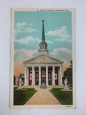Postcard Kentucky Bardstown KY Nelson County St Joseph Cathedral Unposted 1930s picture