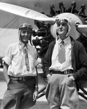 8x10 Print Bobbi Trout & Gladys O'Donnell Pioneering Aviators #BTGO picture