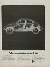 1969 Volkswagen VW Beetle Bug Medi-car Free Check Ups X-Ray Original Print Ad picture