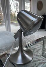 VTG CN BURMAN CO. Industrial Style Stainless Steel Tilting Adjustable Lamp EUC picture