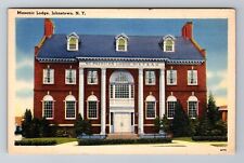 Johnstown NY-New York, Masonic Lodge, Advertising, Antique, Vintage Postcard picture