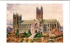 C.1955 Washington Cathedral Mount Saint Alban Washington Dc Cathedral Postcard picture