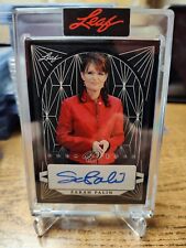 2023 Leaf Decadence Sarah Palin Auto 3/7 Black picture