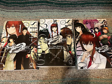 Steins;Gate 0 Vol 1-3 Complete English Manga Set picture