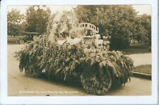 RPPC Salem OR Cherry Fair Decorated Auto Parade AZO c1910s photo postcard DQ2 picture