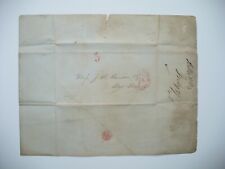 1848 STAMPLESS MERCHANT LETTER COVER WITH U. S. EXPRESS MAIL POSTMARK picture