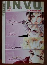 I.N.V.U INVU Manga #2 2003 1stTokyopop Edition English Kim Kang Won Novel picture