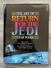1983 STAR WARS Art of Return of the Jedi by Lawrence Kasdan HC/DJ 1st Ballantine picture