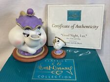 WDCC Beauty and the Beast - Mrs. Potts & Chip Good Night, Luv - w/Box & COA picture
