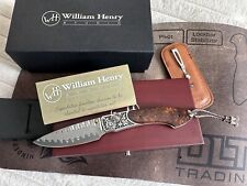 Gorgeous William Henry B12 Tempe Folding knife Rare 02/15 Made Cir. 2010 picture