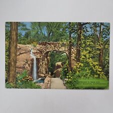 Entrance To Rock City Lookout Mountain Chattanooga Tennessee TN Linen Postcard picture