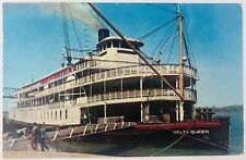 Vintage The Delta Queen A Mississippi River Stern-Wheel Excursion Steamer picture
