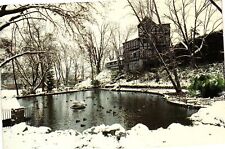 Vintage Postcard 4x6- LOWER DUCK POND AND SHAKESPEAR THEATER, LITHIA PARK, ASHLA picture