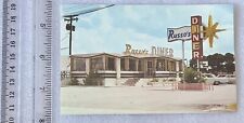 FL 1960’s FLORIDA ROADSIDE Russo’s Diner Restaurant in Sarasota, FLA - Cool Sign picture