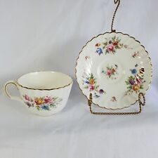 Vintage Mintons Teacup and Saucer Set Fine Bone China Marlow Made in England picture
