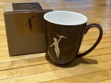 NIB Storyville Coffee Company Seattle Pike Place Market Brown Mug Boy Airplane picture