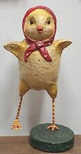 EARLY RARE Lori Mitchell Bitsy Biddie Easter Chick Figure Red Polka Dot  picture
