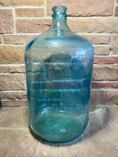 Vintage Empty Water 5 Gallon Glass Jug. Embossed & Arrowhead bottom picture