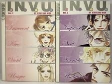 FIRST PRINTING - I.N.V.U INVU Manga Tokyopop Vol. 1 & 2 English Kim Kang Won picture