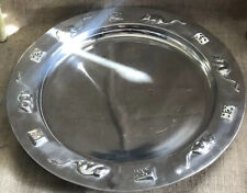 Vintage Mariposa Brillante Tray Bowl Platter Mouse and Cheese Polished Aluminum picture