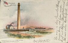 1897 New York PC Fire Island Lighthouse, Ed Lowey & Co. picture