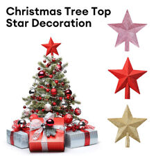 Christmas Glitter Tree Topper Ornaments Star Party Decoration Xmas Decor Stars picture