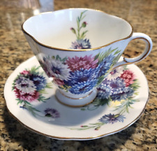 Vintage CLARENCE Bone China Harvest Glory Tea cup/saucer Signed & Numbered picture