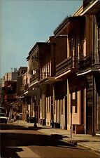 New Orleans Louisiana Bourbon Street scene ~ postcard sku263 picture