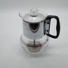 Vintage Silex 8 cup Glass Coffee Maker Percolator Decanter Pot picture