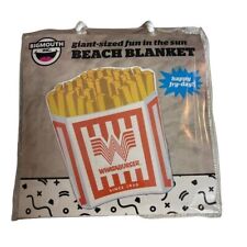 Whataburger French Fry Beach Blanket NEW picture