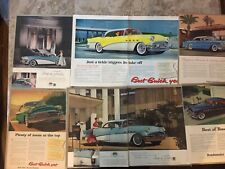 1956 Buick Century Roadmaster Riviera *Original* Lot of 6 car ads c picture