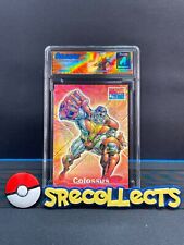 2001 Topps Marvel Legends Colossus #32 Altered Holo RazorSlabs picture