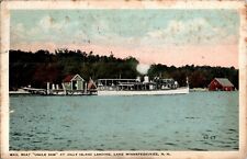 Mail Boat Uncle Sam, Jolly Island Landing, Lake Winnepesaukee, New Hampshire NH picture