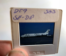 DC9 copenhagen SAS fly 35mm SLIDE plane COMMERCIAL AIRLINE aircraft #422 picture