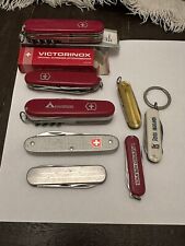 Lot of 8 Swiss Army Knives Two Boxed picture