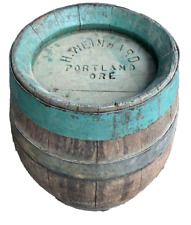 Antique Henry Weinhard Portland, Oregon Wooden Beer Keg Barrel picture