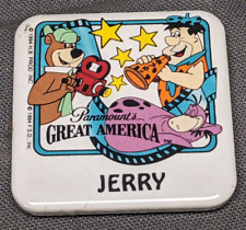 1994 Paramount's Great America Jerry Magnet Yogi Fred Flintstone Ceramic 2