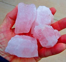 Wholesale Rose Quartz 0.5 LB Pink Quartz Crystal Mineral Specimens, Natural Rose picture