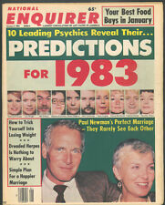 NATIONAL ENQUIRER Paul Newman Joanne Woodward 1/4 1983 picture