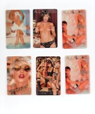 Hard Rock Hotel Casino Las Vegas 6 Sexy Girls Souvenir Room Key Cards (New) picture