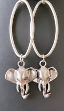 Long Dangle Oval Earrings Ganesha Trendy Jewelry picture