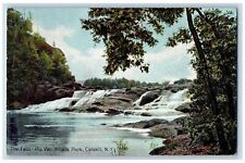 c1918 The Falls Rip Van Winkle Park River Catskill New York NY Antique Postcard picture