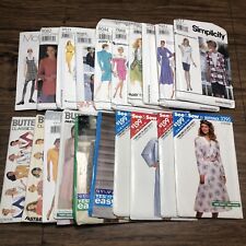 21 Vintage Sewing Patterns Butterick, McCalls, Simplicity Unchecked 1980s 1990s picture